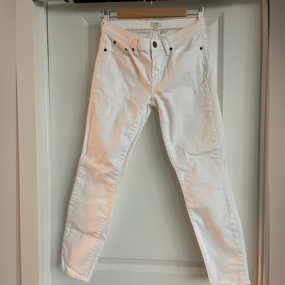 Like new J Crew white jeans.